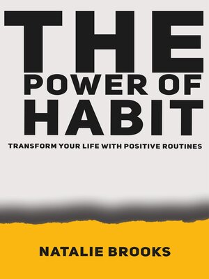 cover image of The Power of Habit